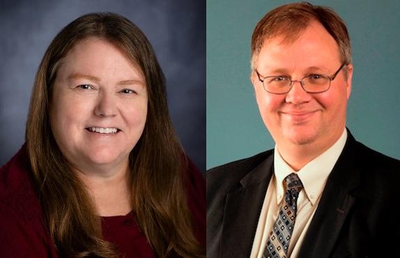 Susan Burns and Brandon Strickland